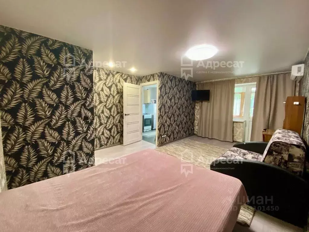 1-к кв. Волгоградская область, Волгоград ул. Курчатова, 16 (32.0 м) - Фото 1