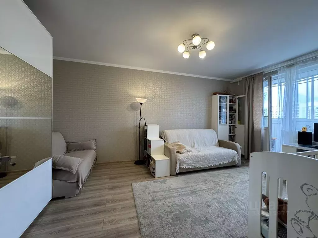 1-к кв. Москва ул. Марьинский Парк, 9К2 (38.0 м) - Фото 2