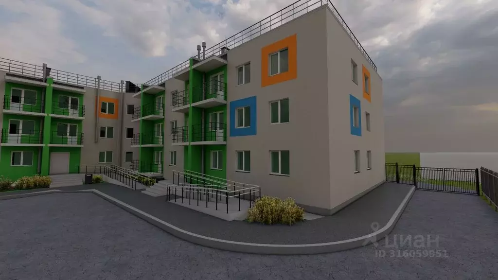 3-к кв. Владимирская область, Киржач Красный Октябрь мкр, ул. ... - Фото 2