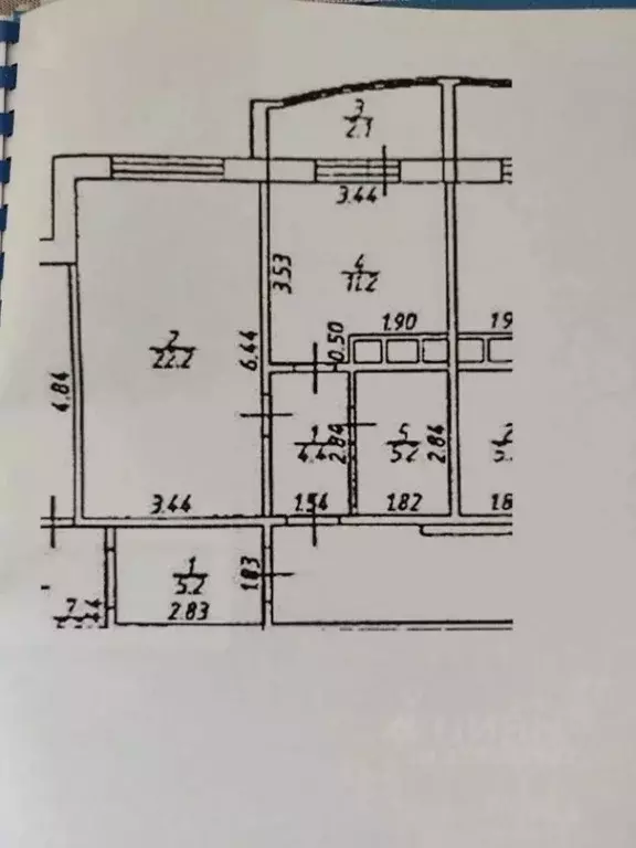 1-к кв. Московская область, Ленинский городской округ, д. Сапроново, ... - Фото 2