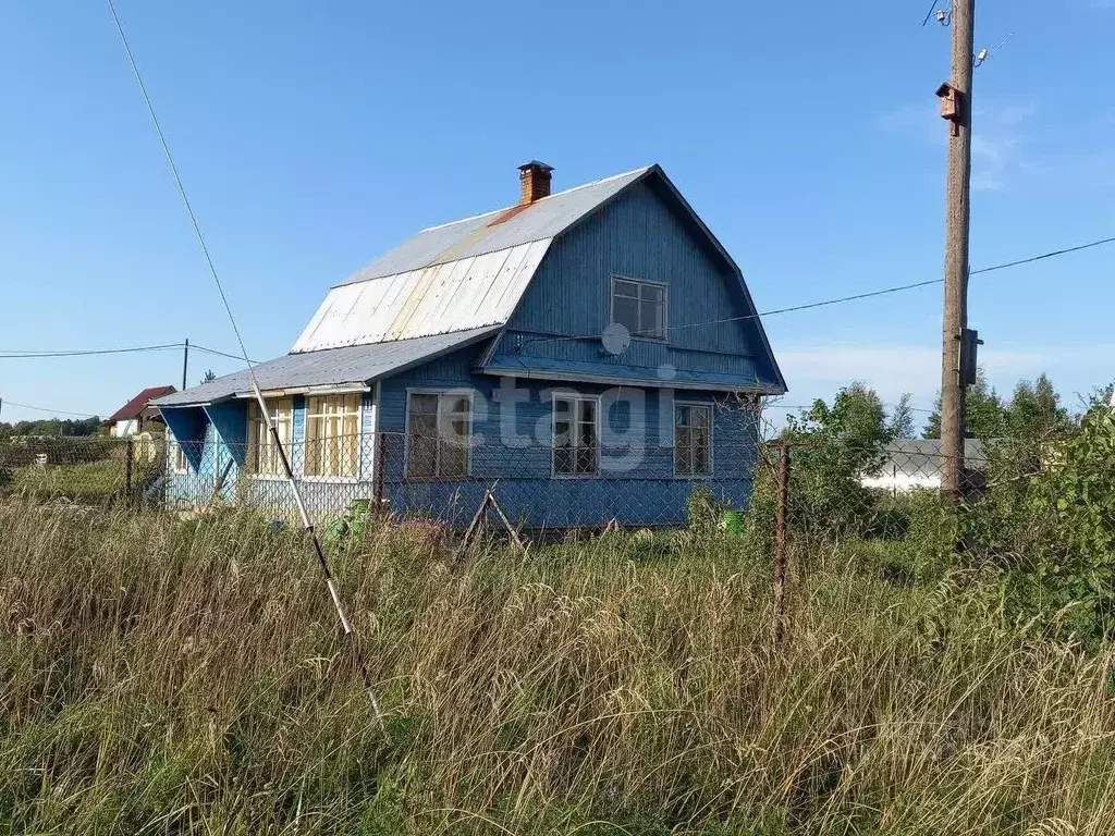 Дом в Ленинградская область, Киришский район, Кусинское с/пос, д. ... - Фото 1