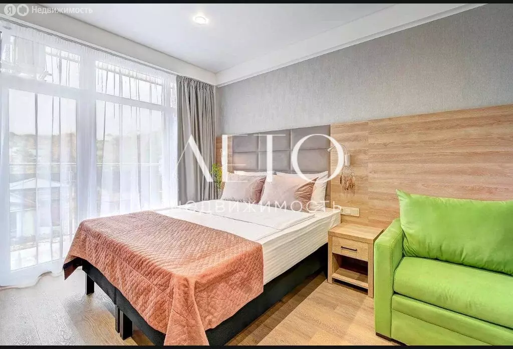 Квартира-студия: Лоо, Весенняя улица, 16А (24 м) - Фото 1