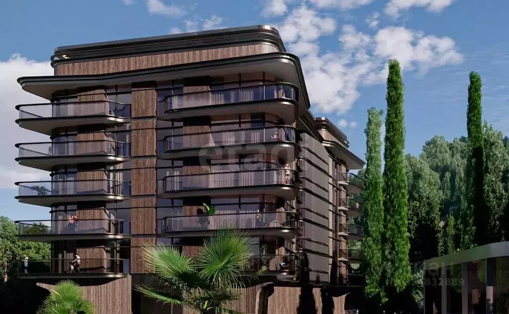 Студия Крым, Алушта ул. Глазкрицкого, 16 (35.22 м) - Фото 1