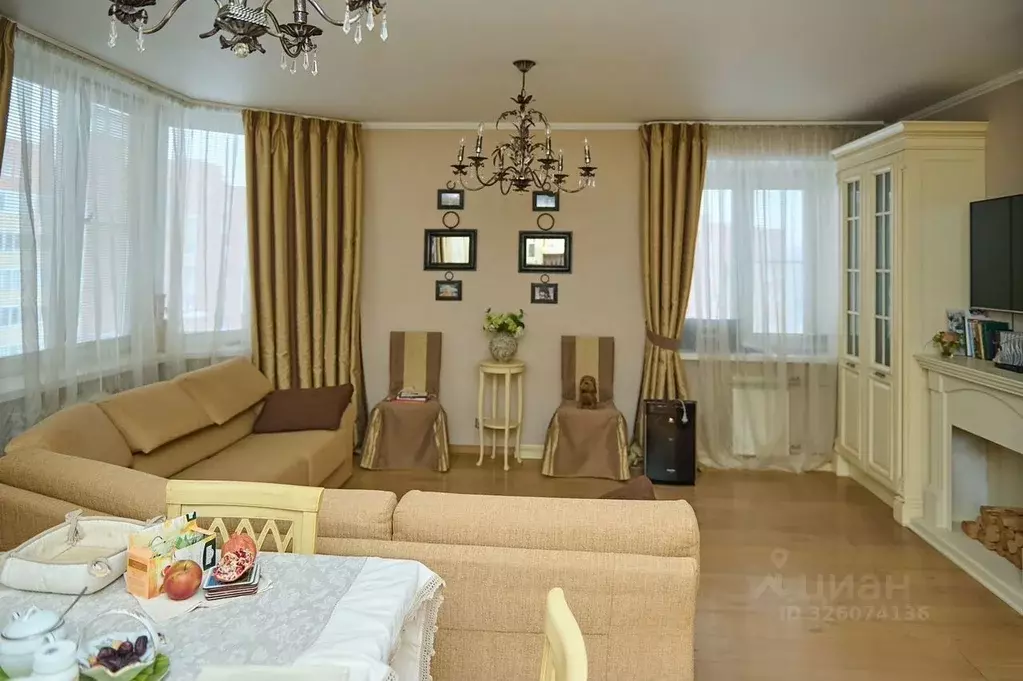 3-к кв. Московская область, Черноголовка Береговая ул., 20а (83.0 м) - Фото 2