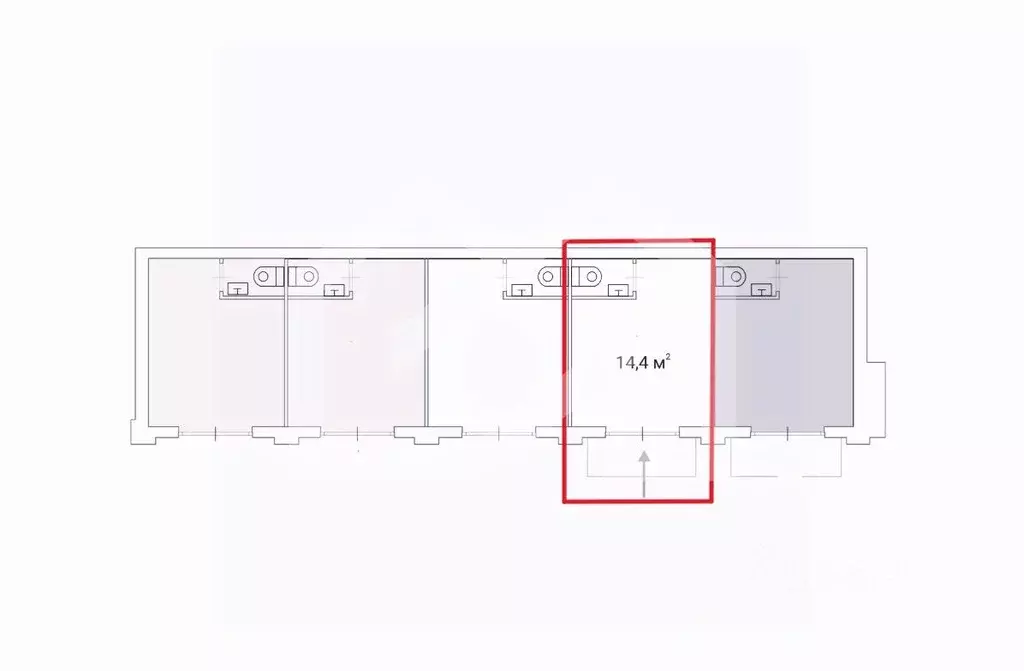 Помещение свободного назначения в Москва Ленинградский просп., 62С26 ... - Фото 2