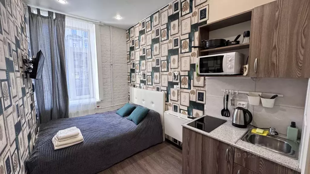 Студия Санкт-Петербург ул. Марата, 77 (18.0 м) - Фото 0