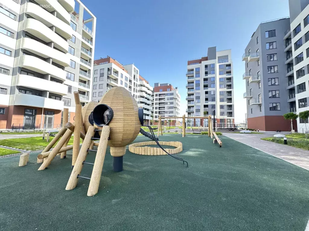 Квартира-студия: Прибрежное, Лазурная улица, 1 (30.3 м) - Фото 1