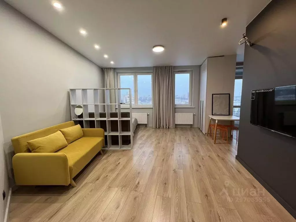 1-к кв. Татарстан, Казань ул. Оренбургский Тракт, 8Д (40.0 м) - Фото 0