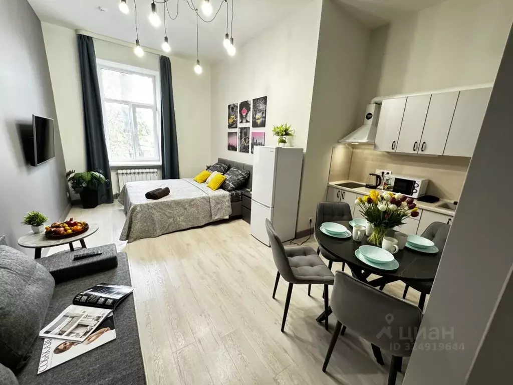 Студия Ростовская область, Ростов-на-Дону ул. 15-я Линия, 8 (28.0 м) - Фото 2