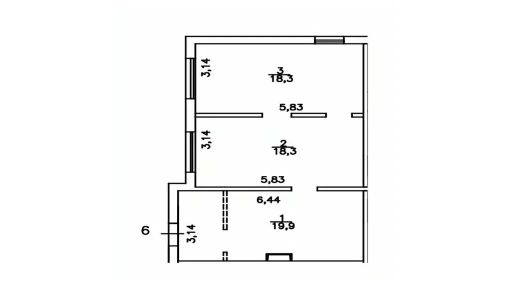 Помещение свободного назначения в Тверская область, Тверь ул. ... - Фото 2