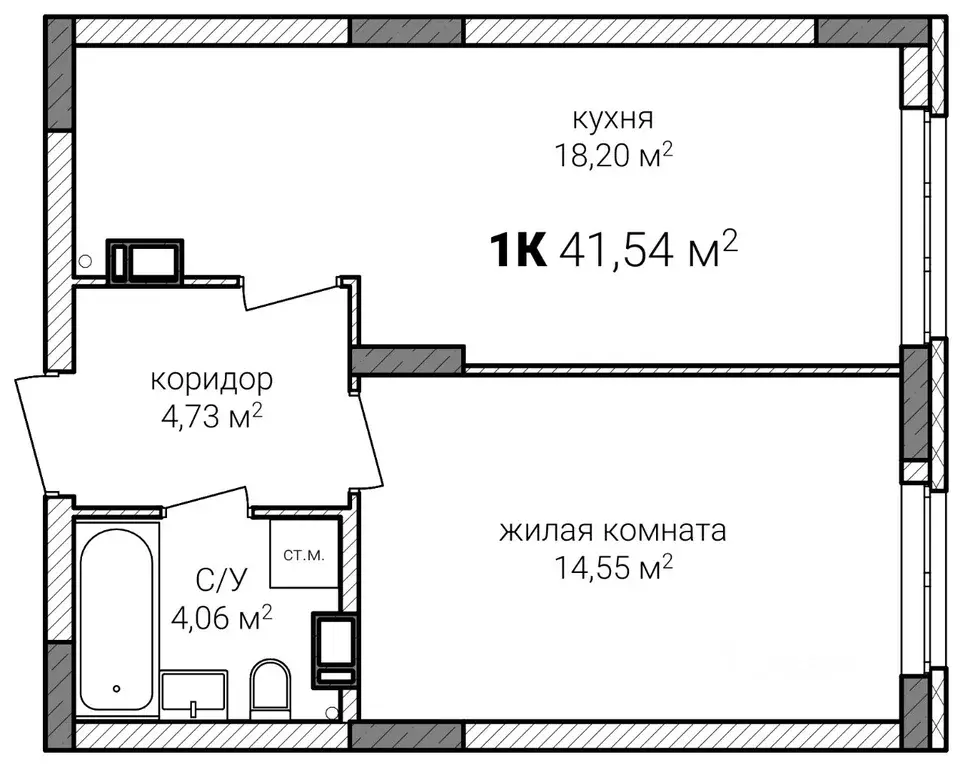 1-к кв. Нижегородская область, Нижний Новгород Сахарный Дол жилой ... - Фото 0