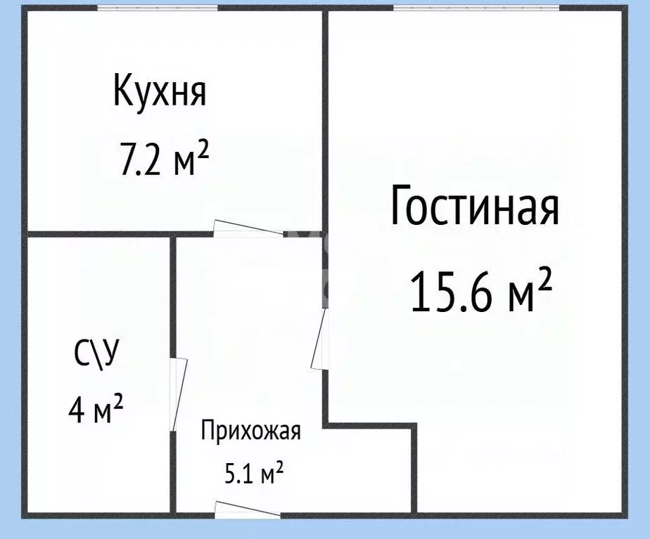 1-к кв. Дагестан, Махачкала ул. Мекегинская, 40 (32.0 м) - Фото 2