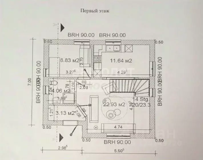 Дом в Пермский край, Добрянский муниципальный округ, д. Мохово ул. ... - Фото 2