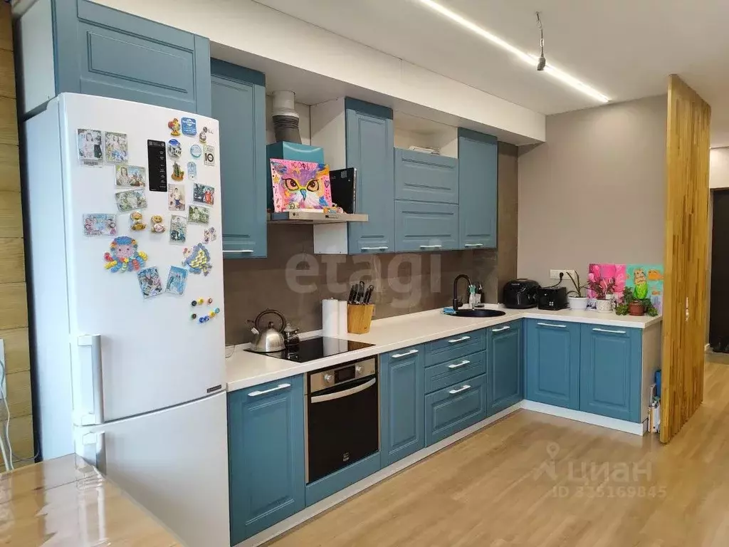 1-к кв. Татарстан, Казань ул. Аметьевская магистраль, 16к1 (43.0 м) - Фото 2