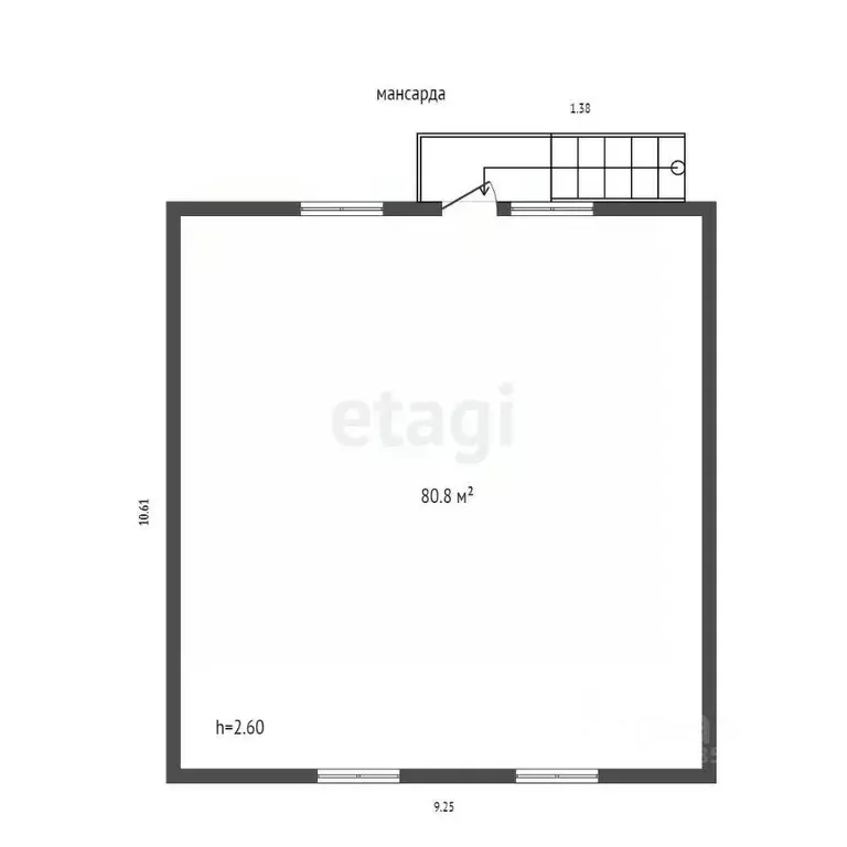 Офис в Красноярский край, Красноярск ул. Становая, 16Г (233 м) - Фото 1