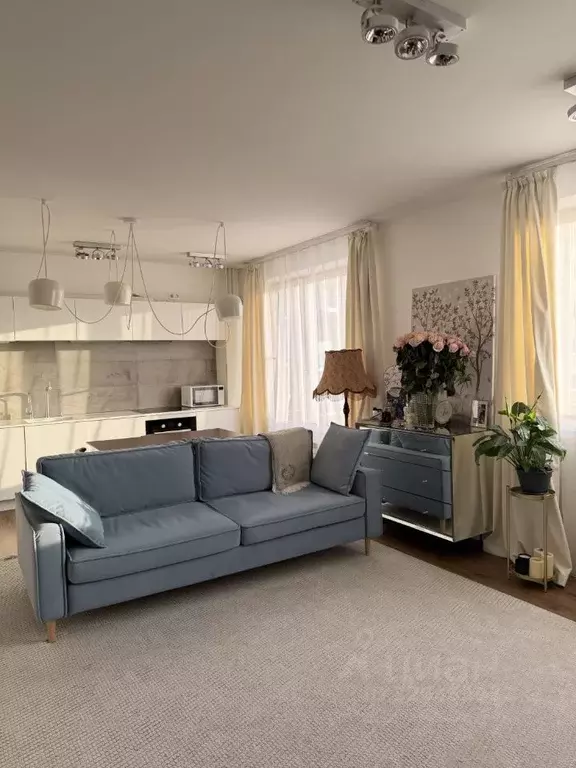 Студия Москва ул. Народного Ополчения, 11 (41.0 м) - Фото 1