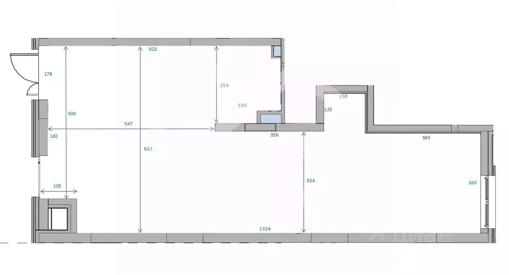 Помещение свободного назначения в Москва Муравская ул., 46к1 (68 м) - Фото 2
