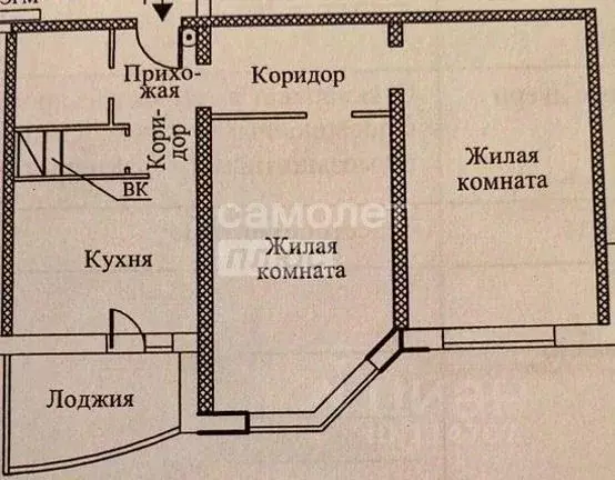 2-к кв. Москва Маломосковская ул., 21К1 (61.7 м) - Фото 1