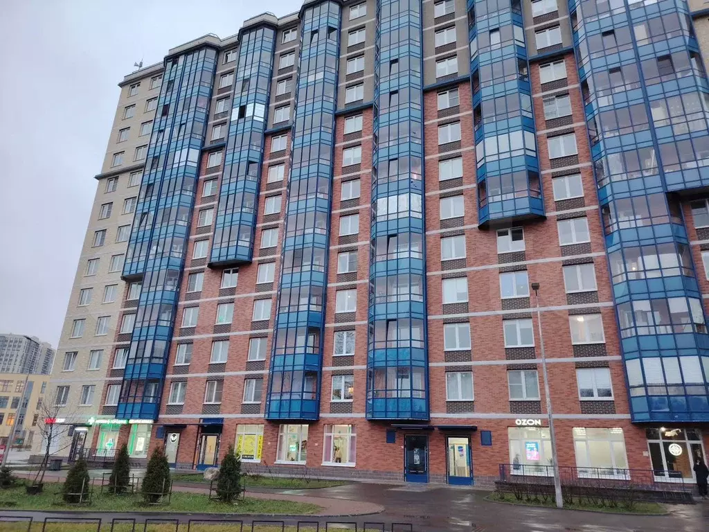 1-к. квартира, 38 м, 7/13 эт. - Фото 0