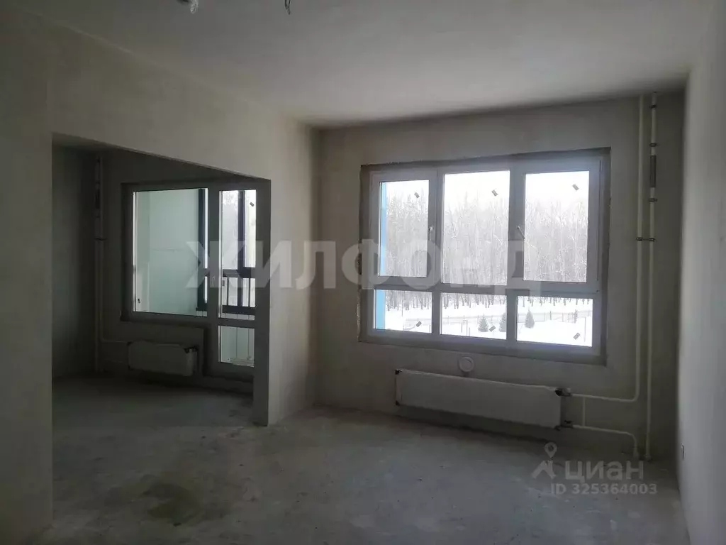 2-к кв. Новосибирская область, Новосибирск ул. Александра Чистякова, ... - Фото 2