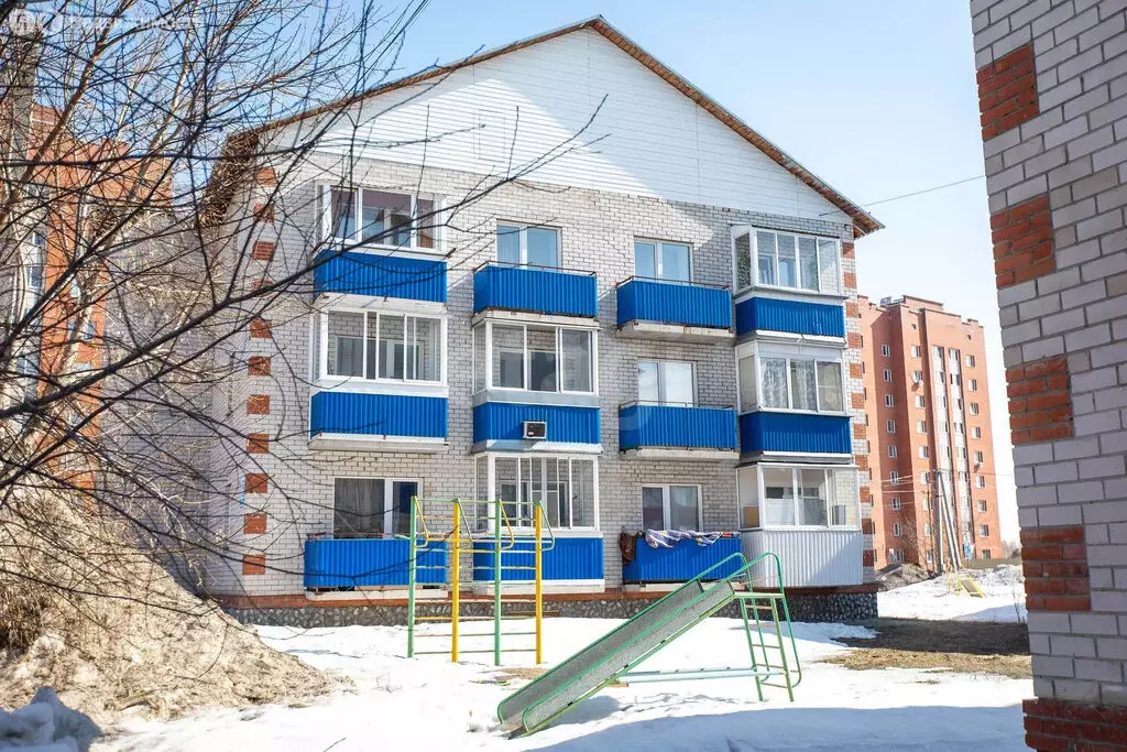 Квартира-студия: Бердск, микрорайон Южный, Белокаменный переулок, 15 ... - Фото 1