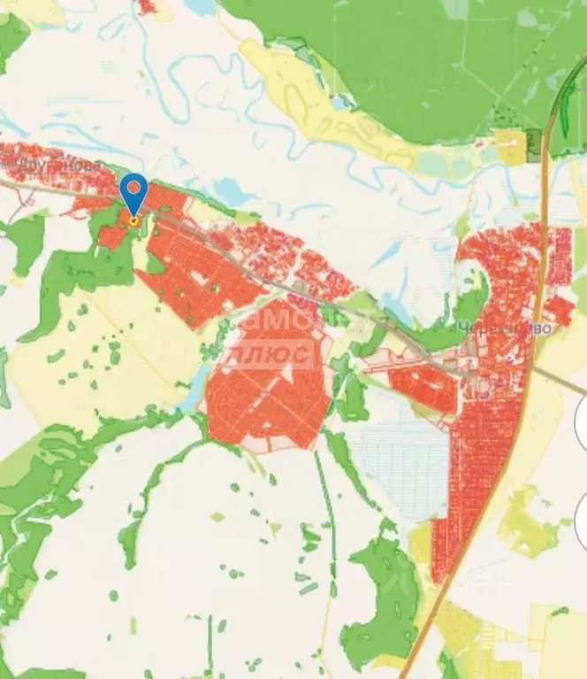 Участок в Тюменская область, Тюменский муниципальный округ, ... - Фото 1