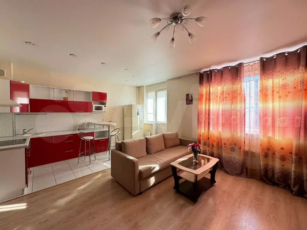 Квартира-студия, 37 м, 14/17 эт. - Фото 1