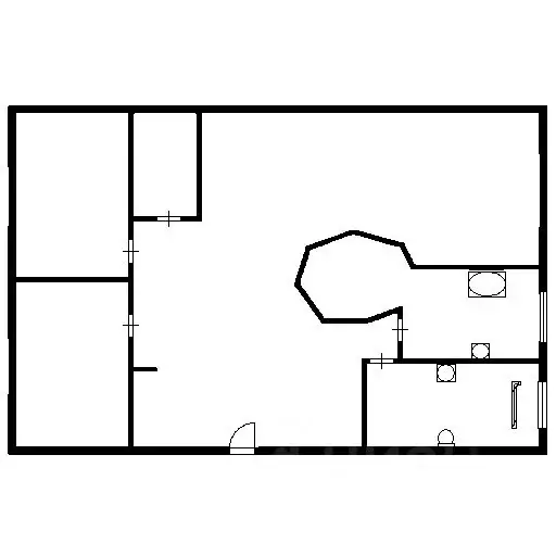3-к кв. Москва ул. Серафимовича, 2 (105.0 м) - Фото 2