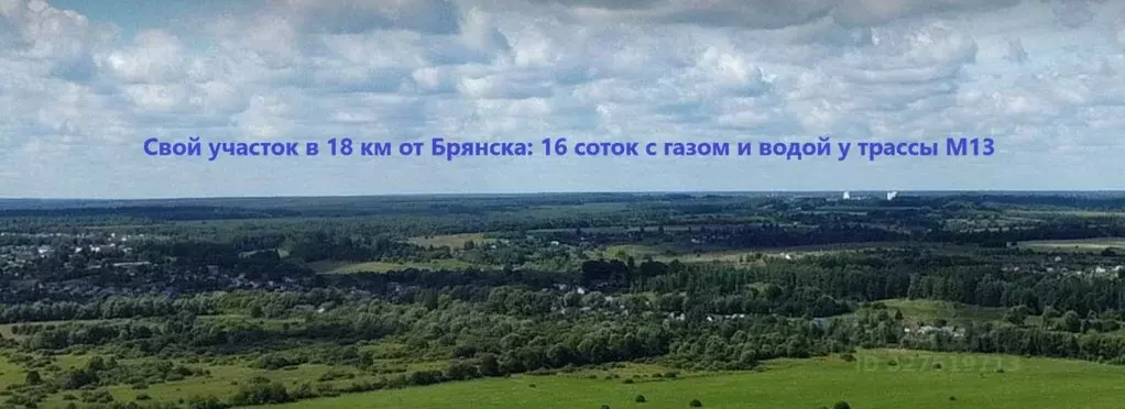 Участок в Брянская область, Выгоничский район, Кокинское с/пос, д. ... - Фото 1