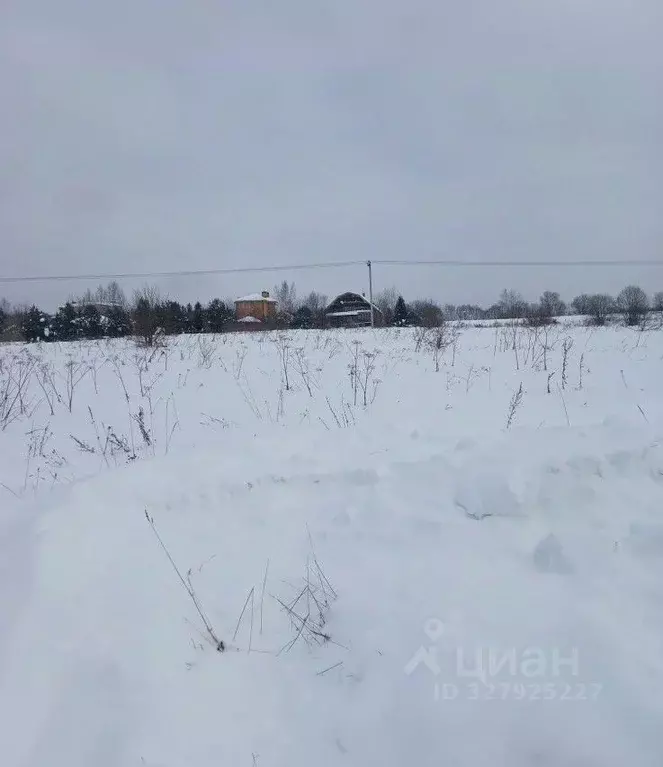Участок в Московская область, Чехов муниципальный округ, д. Булгаково  ... - Фото 1