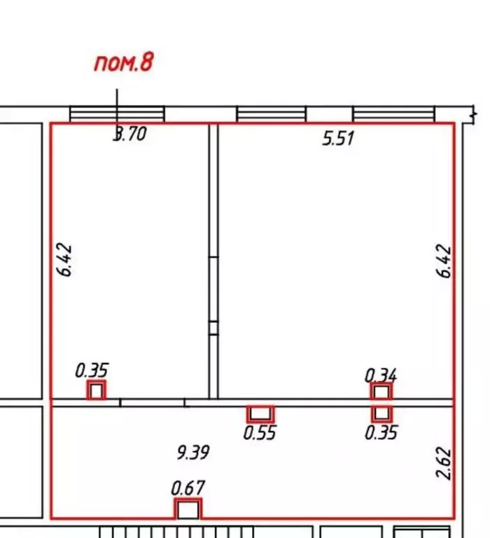 Помещение свободного назначения в Московская область, Красногорск ... - Фото 1