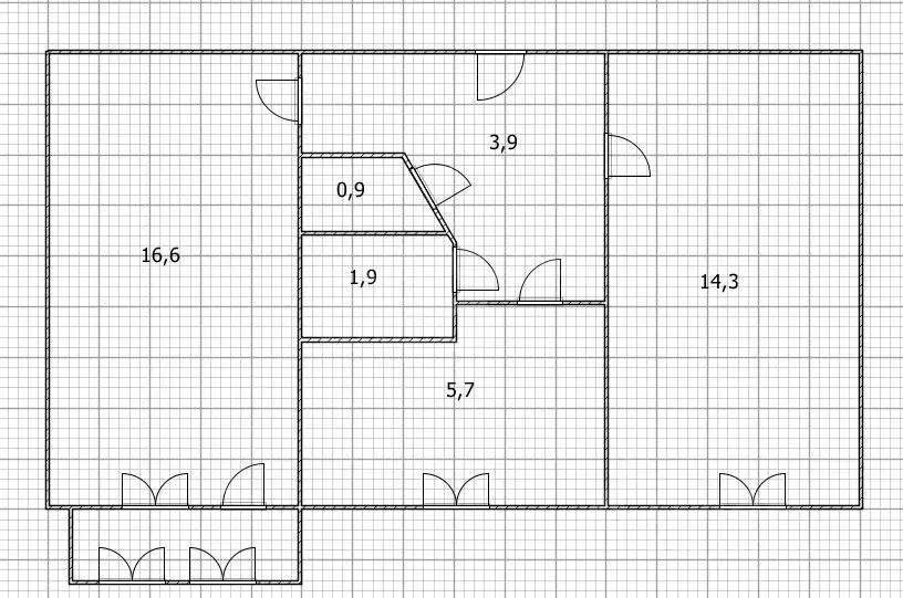 2-к кв. Оренбургская область, Оренбург просп. Дзержинского, 26/2 (43.7 ... - Фото 2