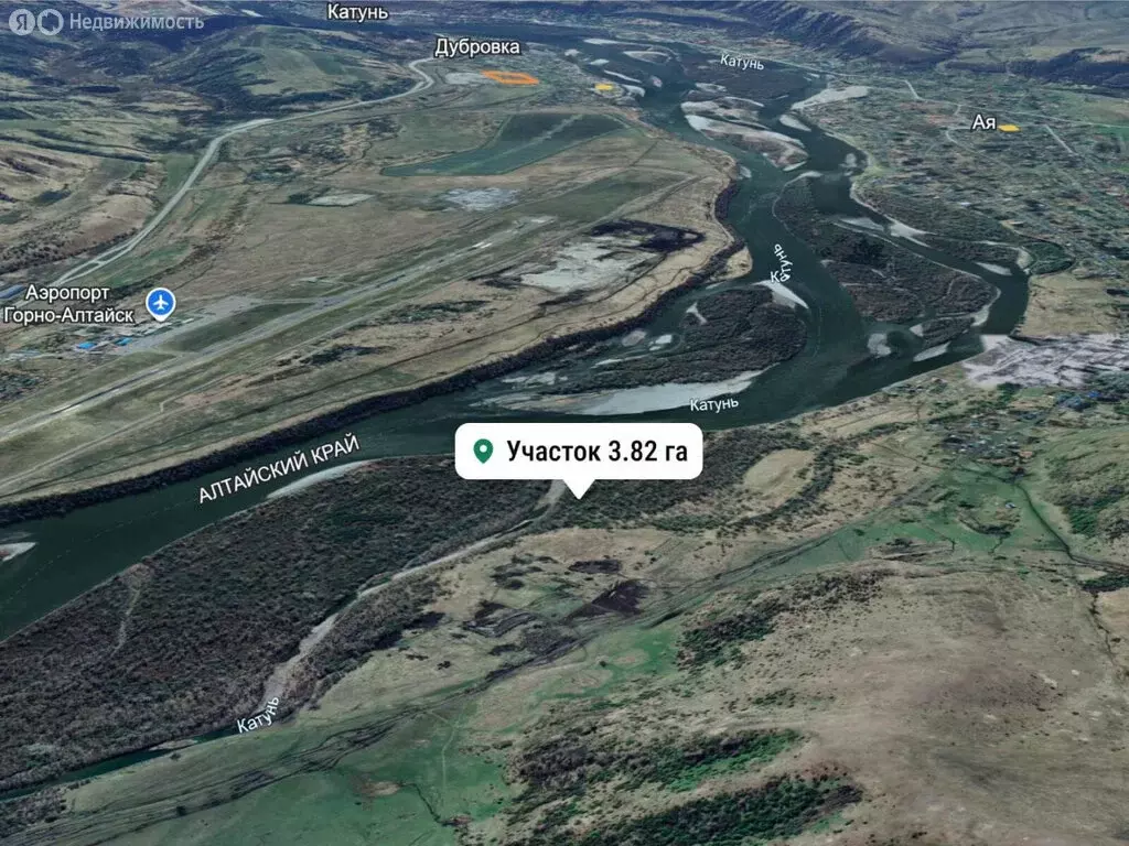 Участок в село Ая, Хвощевская улица (3.82 м) - Фото 2