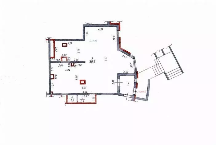 Помещение свободного назначения в Московская область, Химки ул. ... - Фото 2