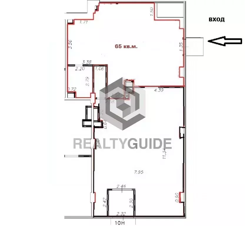 Помещение свободного назначения в Москва Большая Почтовая ул., 32к2 ... - Фото 2