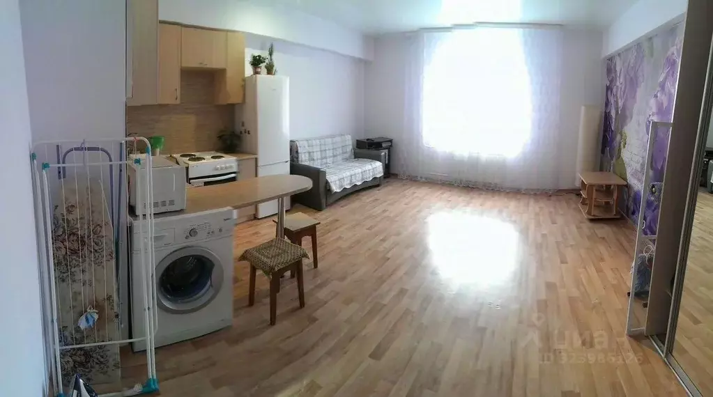 Студия Иркутская область, Иркутск Байкальская ул., 253Б (34.0 м) - Фото 1