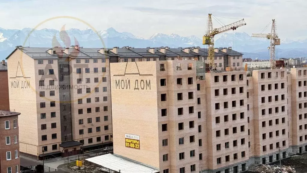 1-к кв. Северная Осетия, Владикавказ ул. Зураба Магкаева, 83к6А (50.0 ... - Фото 1