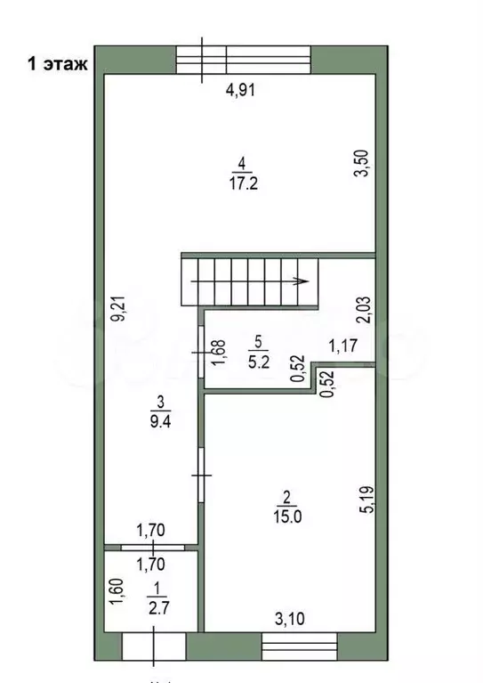 Таунхаус 110 м на участке 3,5 сот. - Фото 1