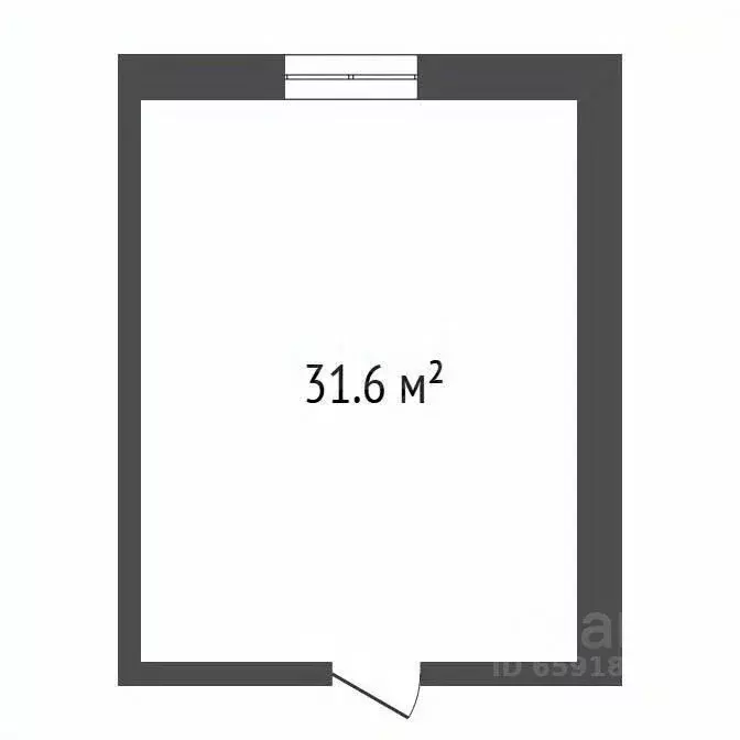 Комната Тульская область, Тула ул. Луначарского, 17к5 (31.6 м) - Фото 2
