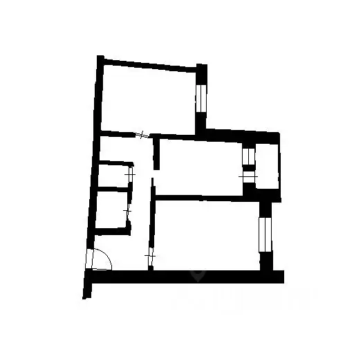2-к кв. Ленинградская область, Всеволожск Ленинградская ул., 36 (58.0 ... - Фото 1