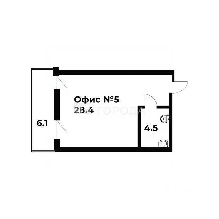 Офис в Новосибирская область, Новосибирск Республиканская ул., 33 (39 ... - Фото 2