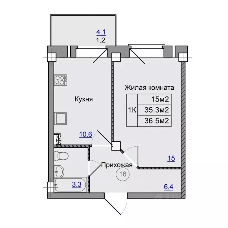 1-к кв. Приморский край, Артем ул. Кирова, 74/1 (36.0 м) - Фото 0