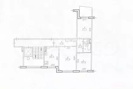 3-к. квартира, 61 м, 6/9 эт. - Фото 0