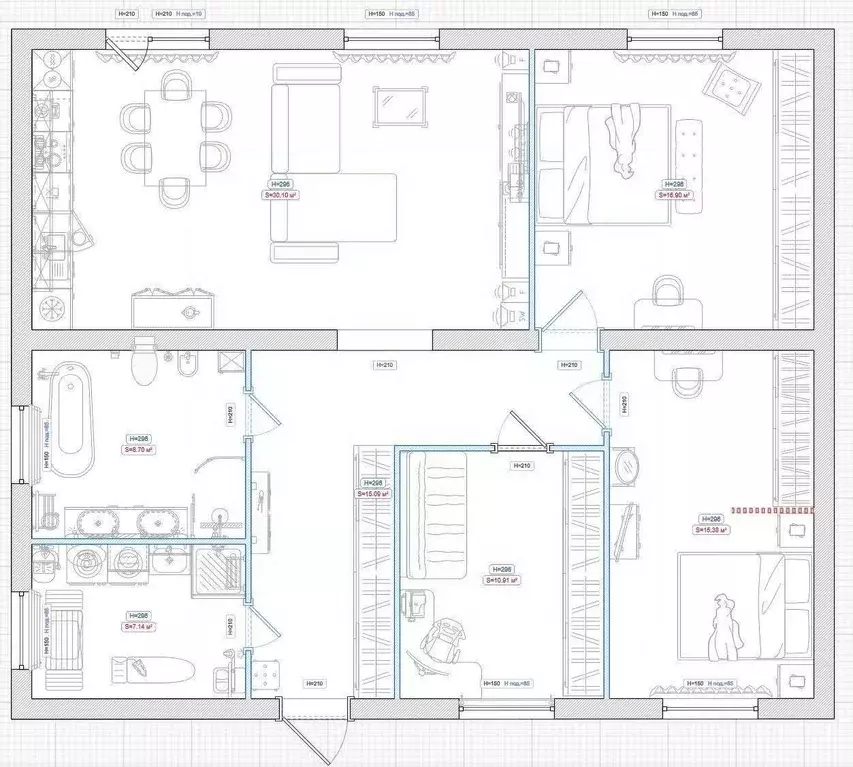 Дом в Пермский край, Пермский муниципальный округ, д. Мартьяново ул. ... - Фото 1