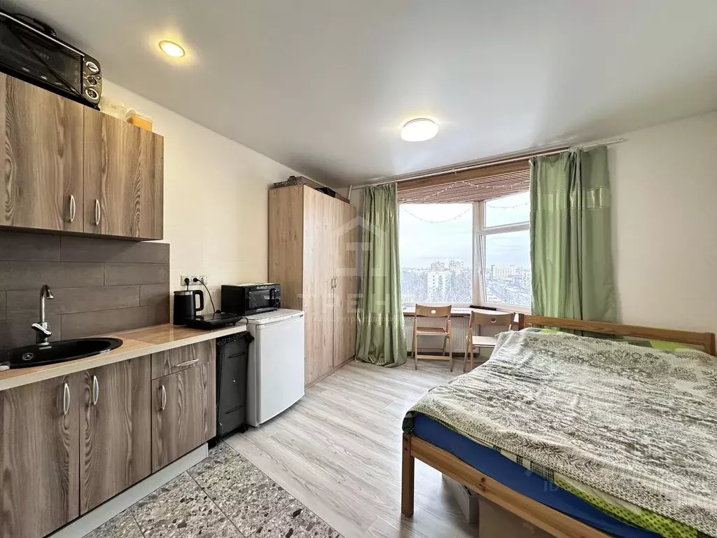 Студия Санкт-Петербург просп. Энергетиков, 24 (17.0 м) - Фото 1