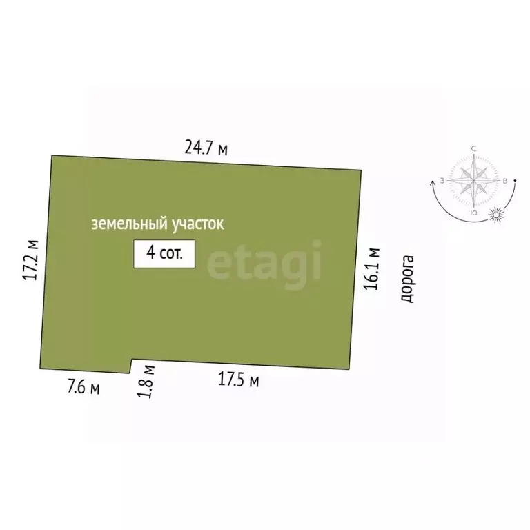 Участок в Тюменская область, Тюмень Степное садовое товарищество, ул. ... - Фото 2