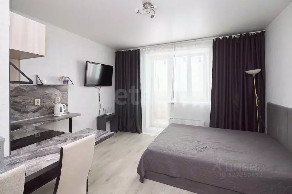 Студия Тюменская область, Тюмень ул. Верхнетарманская, 3 (23.3 м) - Фото 1