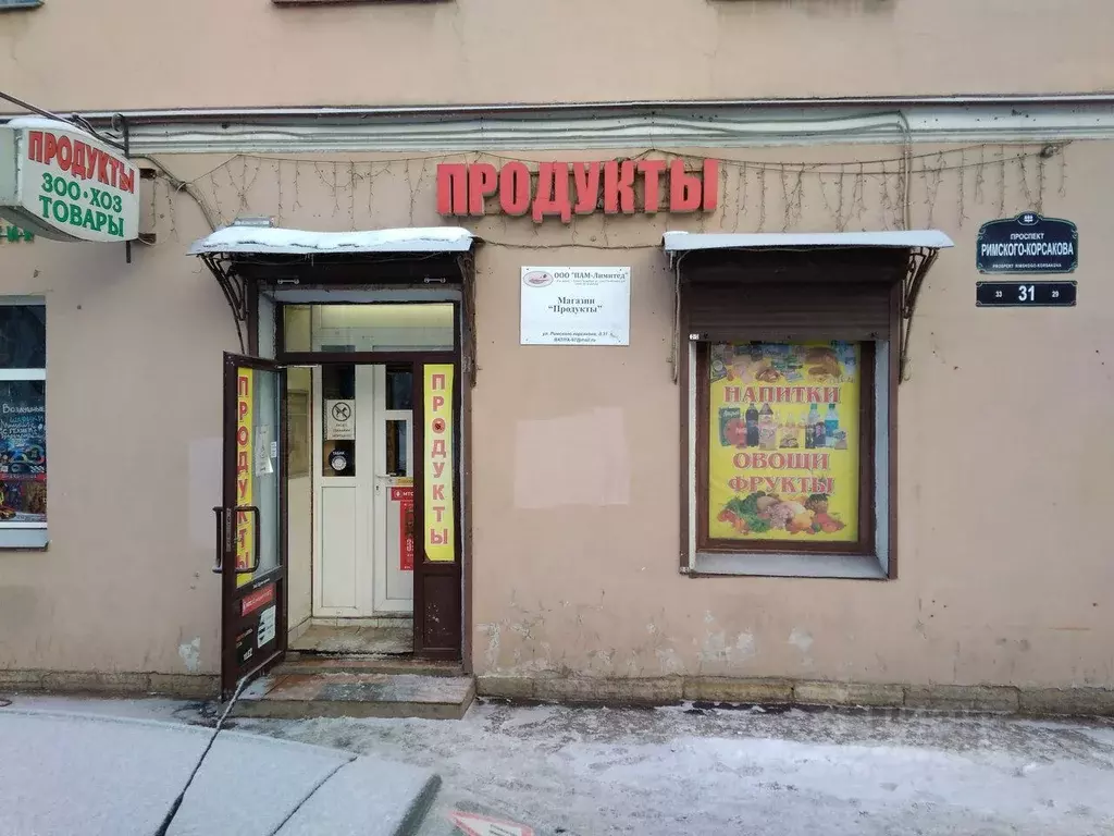 Помещение свободного назначения в Санкт-Петербург просп. ... - Фото 1