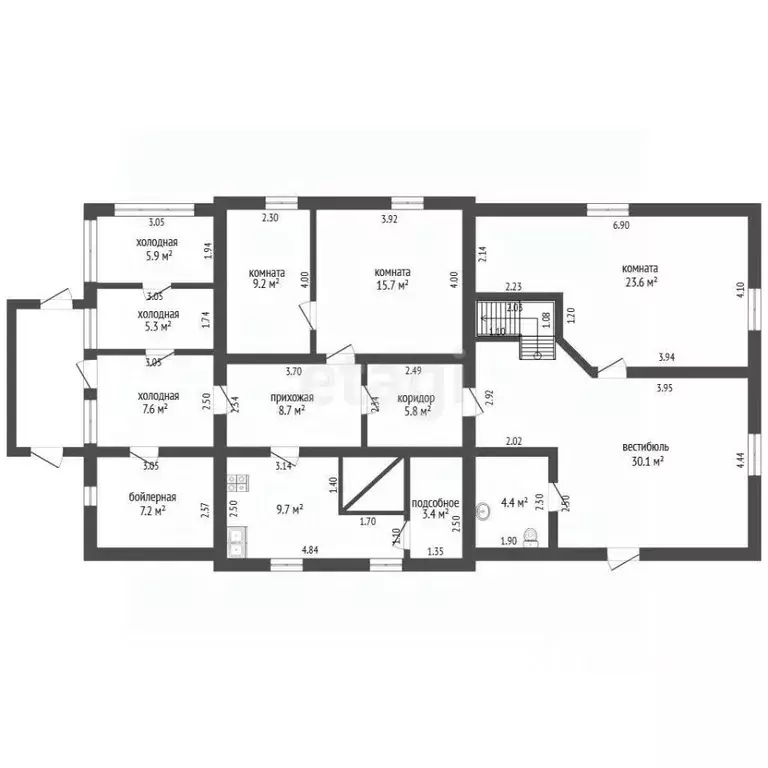 Дом в Смоленская область, Демидов Кооперативная ул., 8А (209 м) - Фото 2