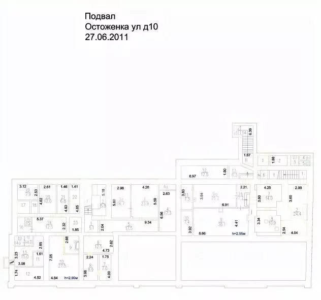 Помещение свободного назначения в Москва ул. Остоженка, 10 (4908 м) - Фото 2